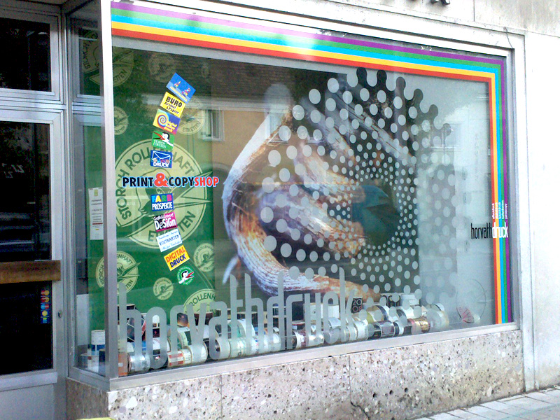 Horvathdruck Auslage
