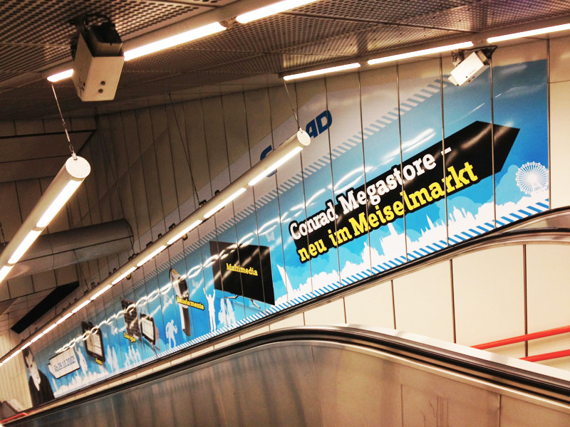Conrad Stationbranding